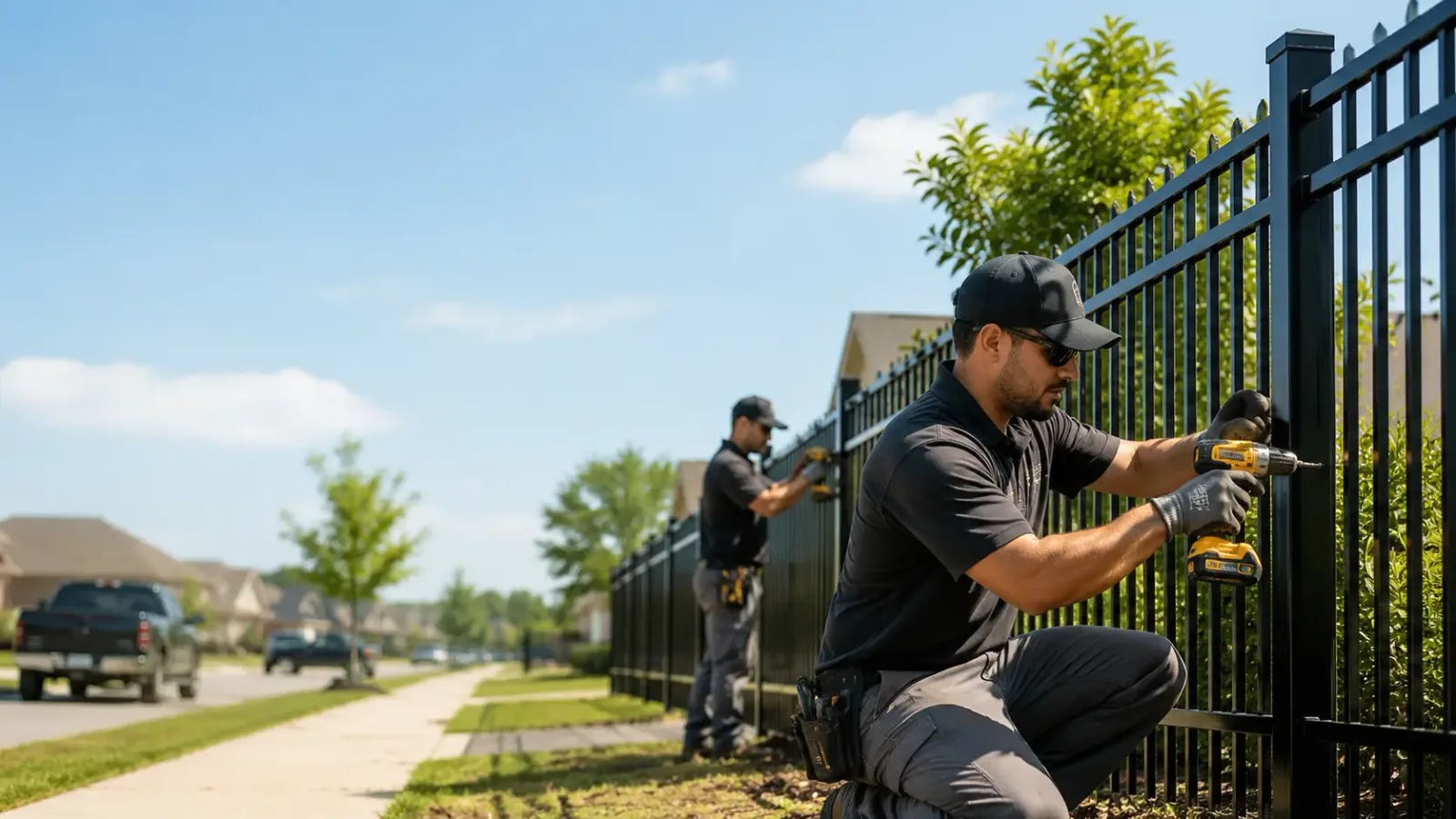 Metal Fence Installation in Newington, CT